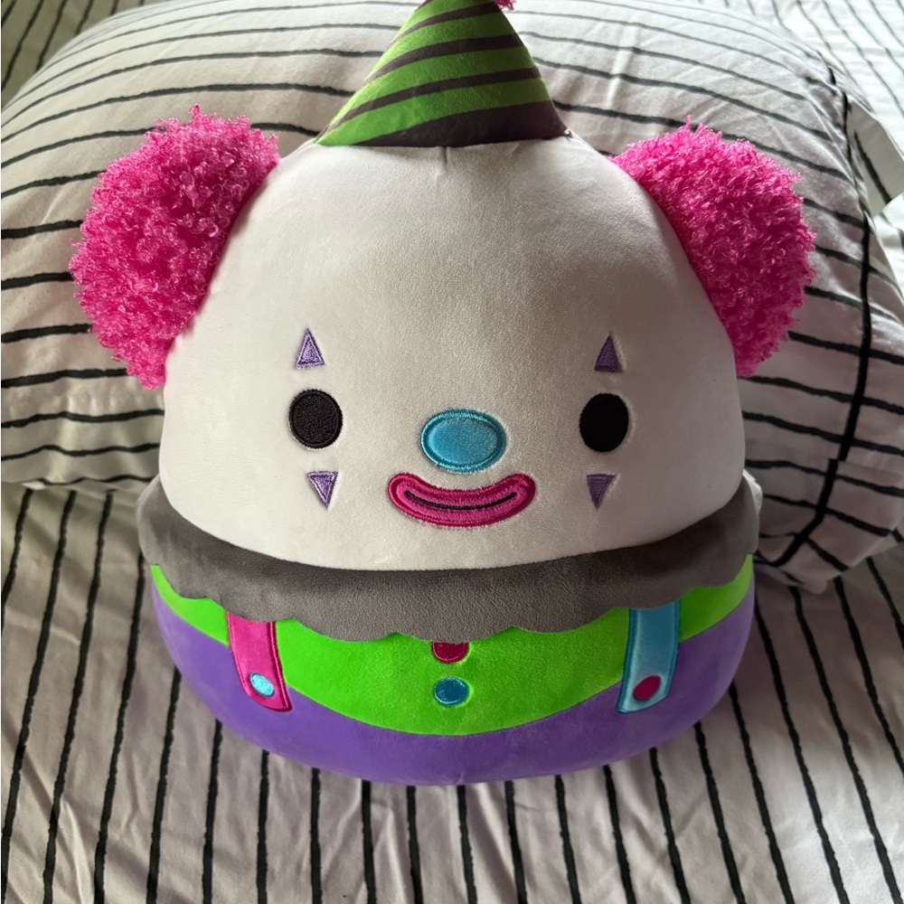 Colorful Clown Squishmallow